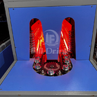 अर्ध स्वचालित पीईटी बोतल ब्लोइंग मशीन 5L 2 कैविटी ब्लो मोल्डिंग मशीन